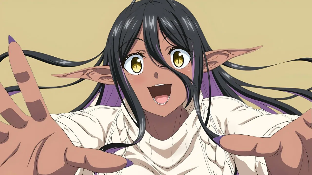 Chotto dake Ai ga Omoi Dark Elf ga Isekai kara Oikakete Kita